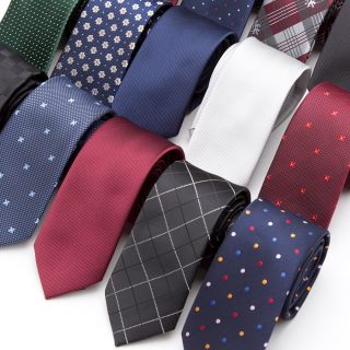 Classic Simple Design Style Men Necktie