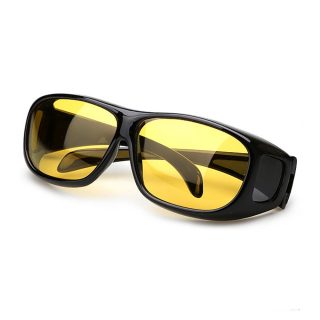 UV 400 Polarized Night Driving Men Cover Over Prescription Sunglasses