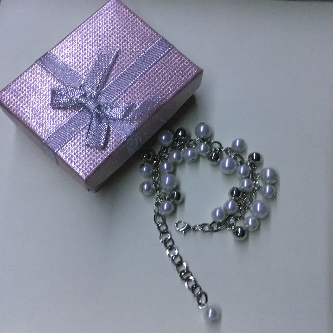 Charming Faux Pearl White Beads Girls Women
